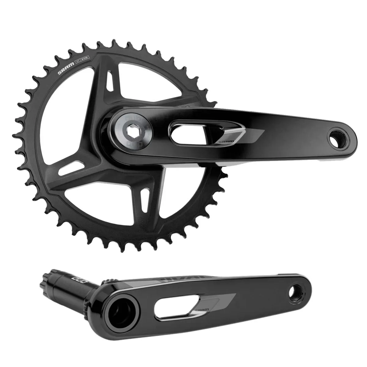 Sram Rival XPLR E1 Crank DUB Road Wide Aluminium | 1-speed 42 teeth 170 mm