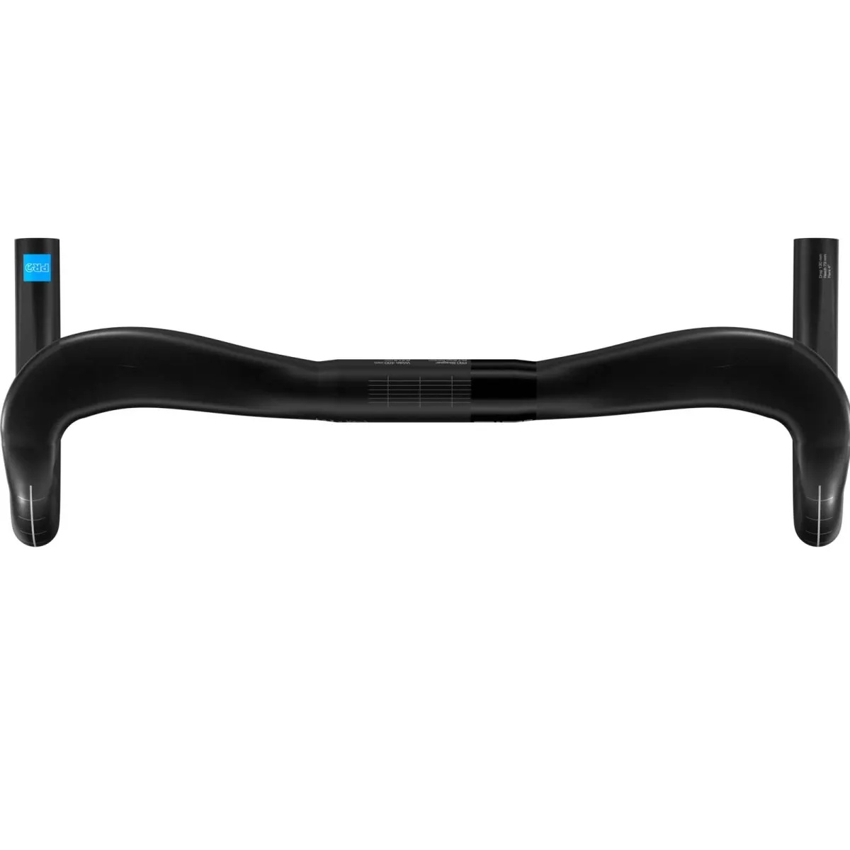Pro PLT Ergo Carbon Gravel Handlebar, width 44 cm