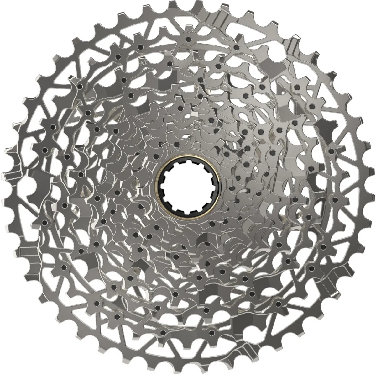 Sram Rival XPLR AXS cassette XG-1251 XDR 12-speed silver 10-44 teeth