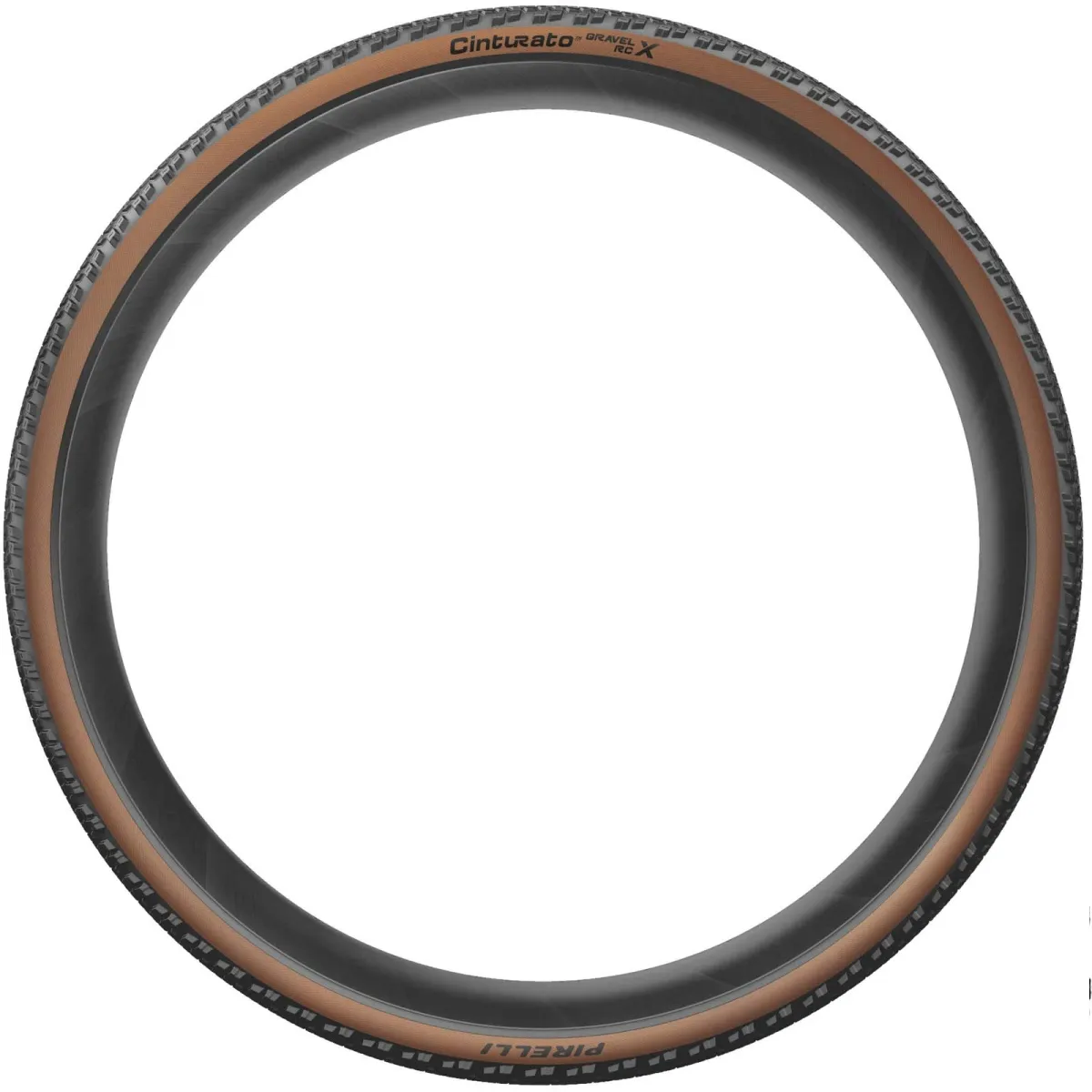 Pirelli Cinturato Gravel RC X Classic Tyre TLR 28 inches x 35 black-brown