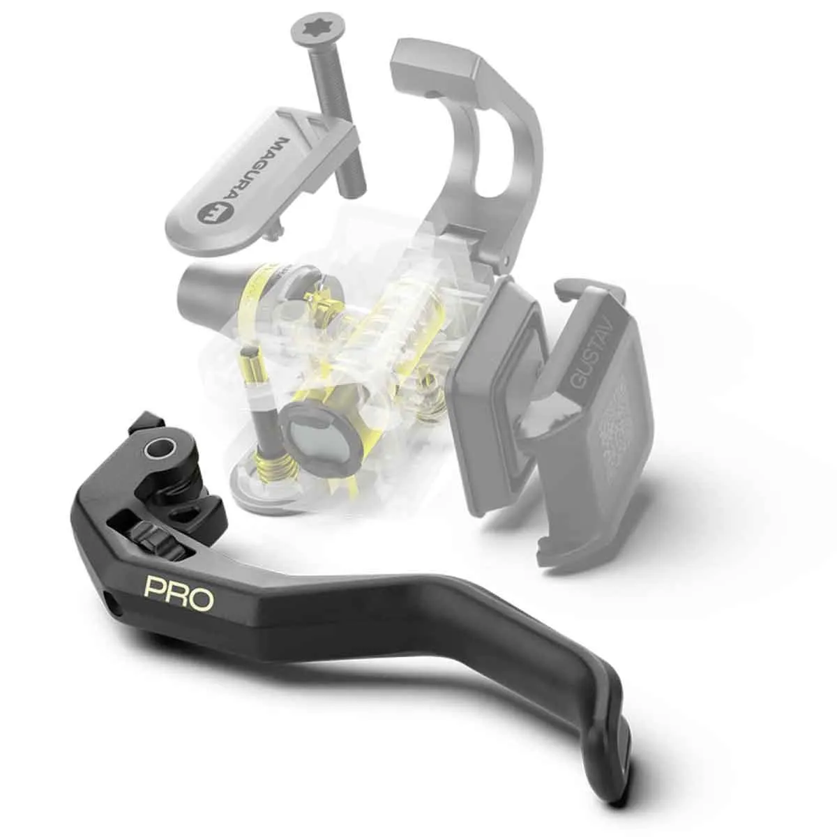 Magura Gustav Pro Disc Brake Lever Spare Part | 1-finger aluminium brake lever