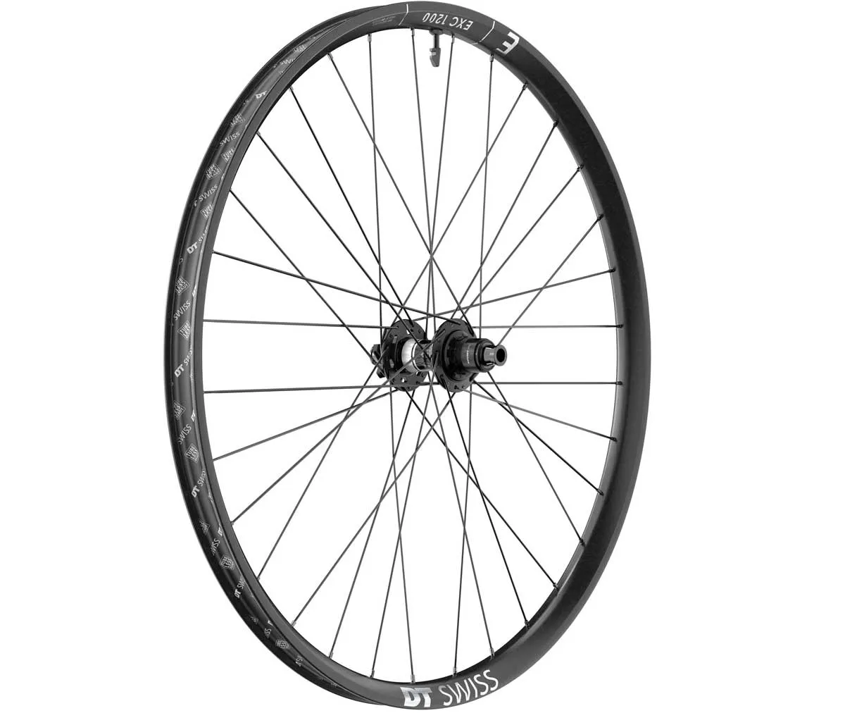DT Swiss EXC 1200 Classic IS Carbon DEG | 27.5-inch MTB rear wheel, disc, 6-bolt Boost