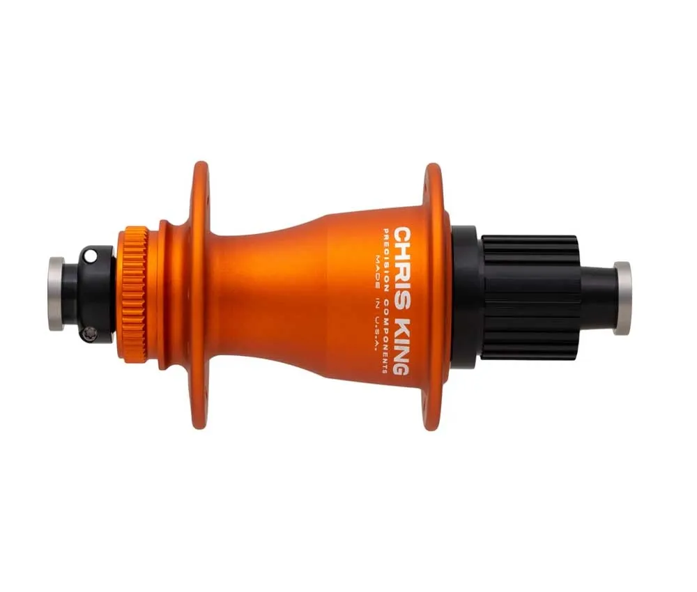 Chris King Rear Hub Disc Centerlock Boost 12x148 matte mango | orange 24-hole