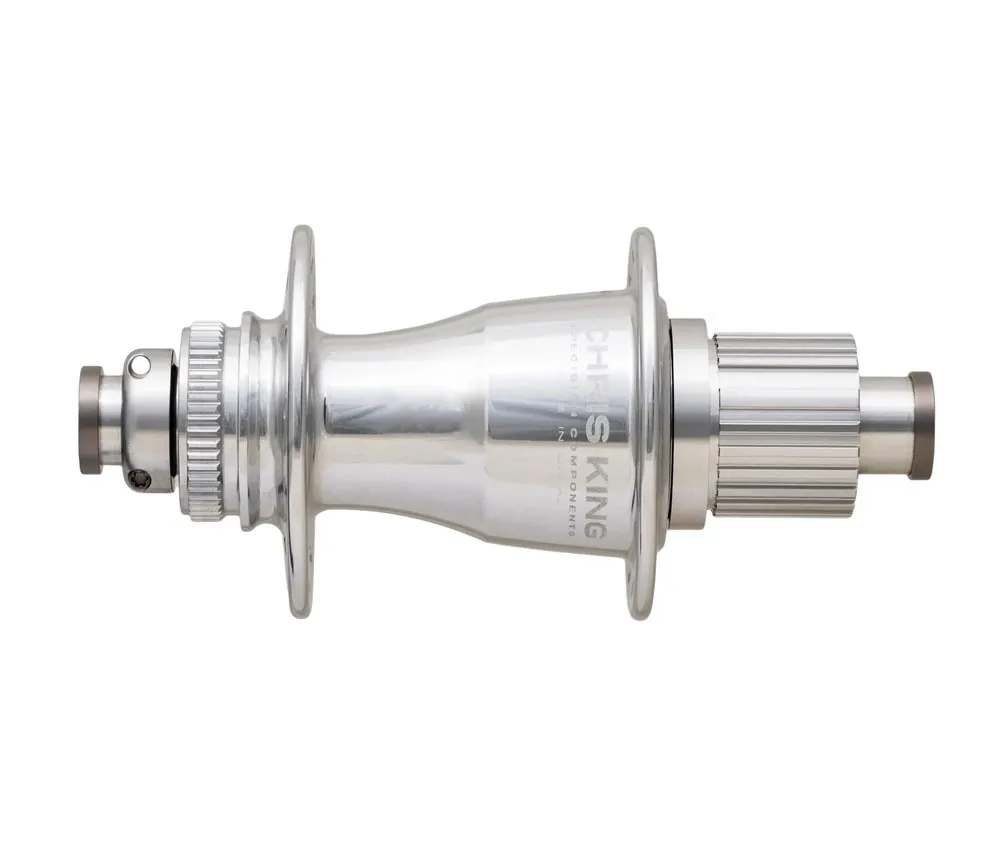 Chris King Rear Hub Ceramic Disc Centerlock Boost 12x148 silver | silver 28-hole