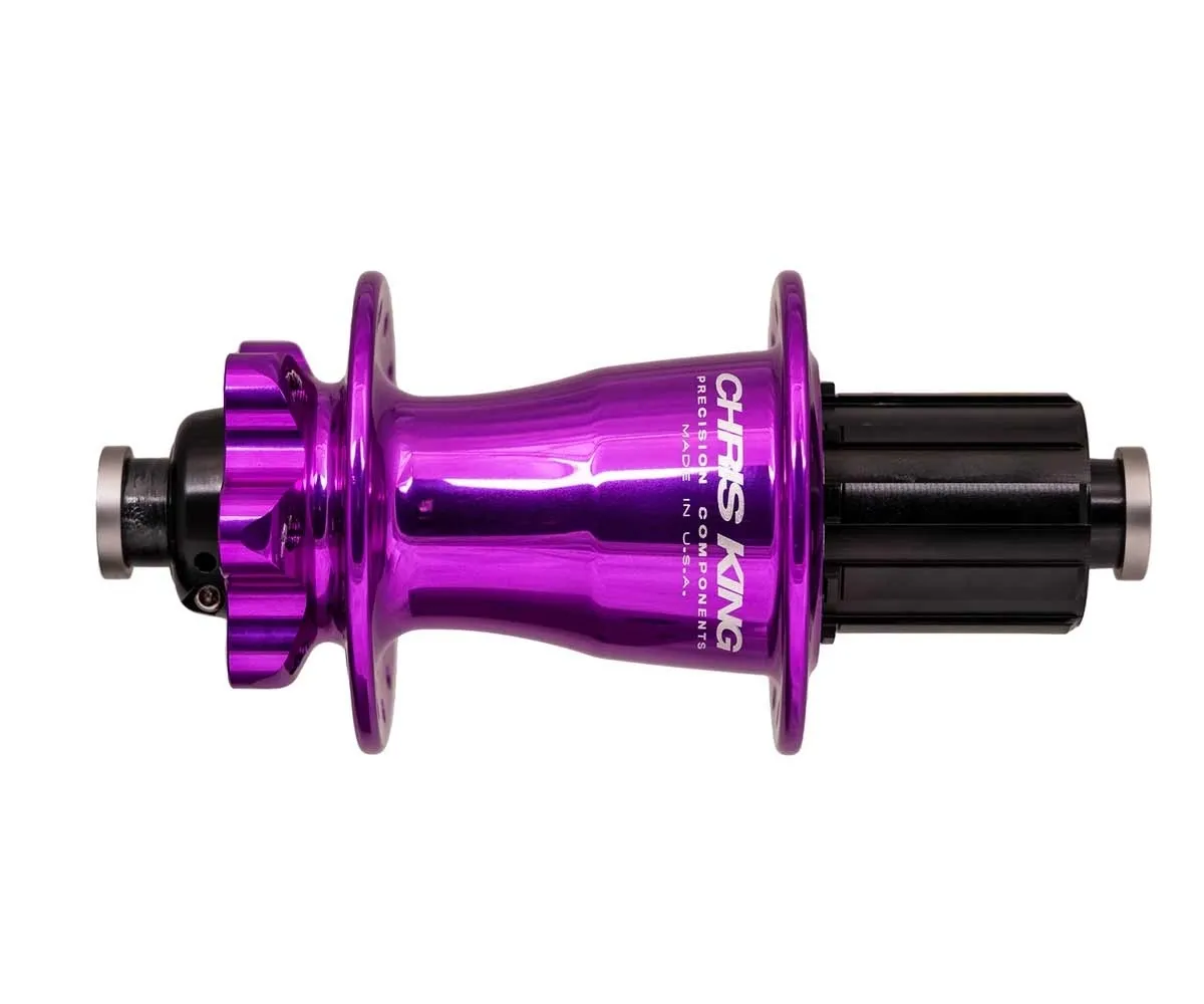 Chris King Rear Hub Ceramic Disc 6-hole Boost 12x148 3D purple | violet 28-hole