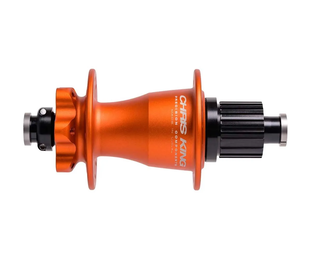 Chris King Rear Hub Ceramic Disc 6-hole Boost 12x148 matt mango | matt orange 28-hole