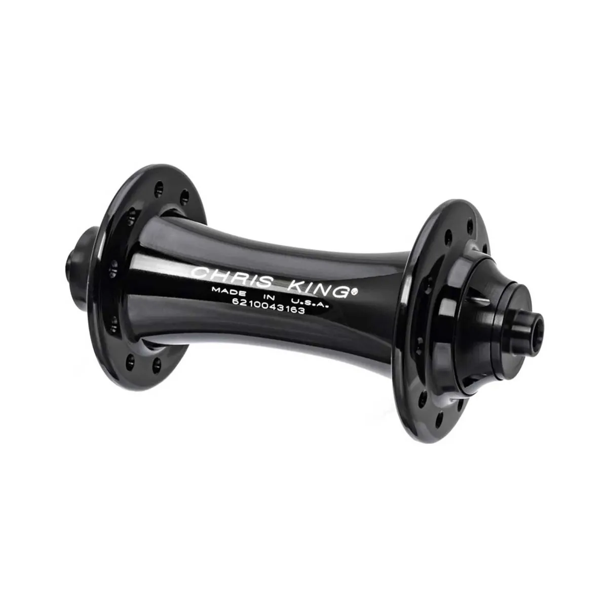 Chris King R45 front hub Ceramic SSP 9x100 black | black 28-hole