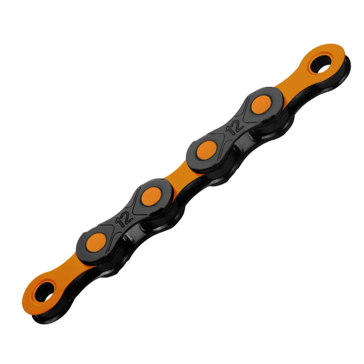 KMC DLC12 chain incl. link 12-speed 126 links black-orange