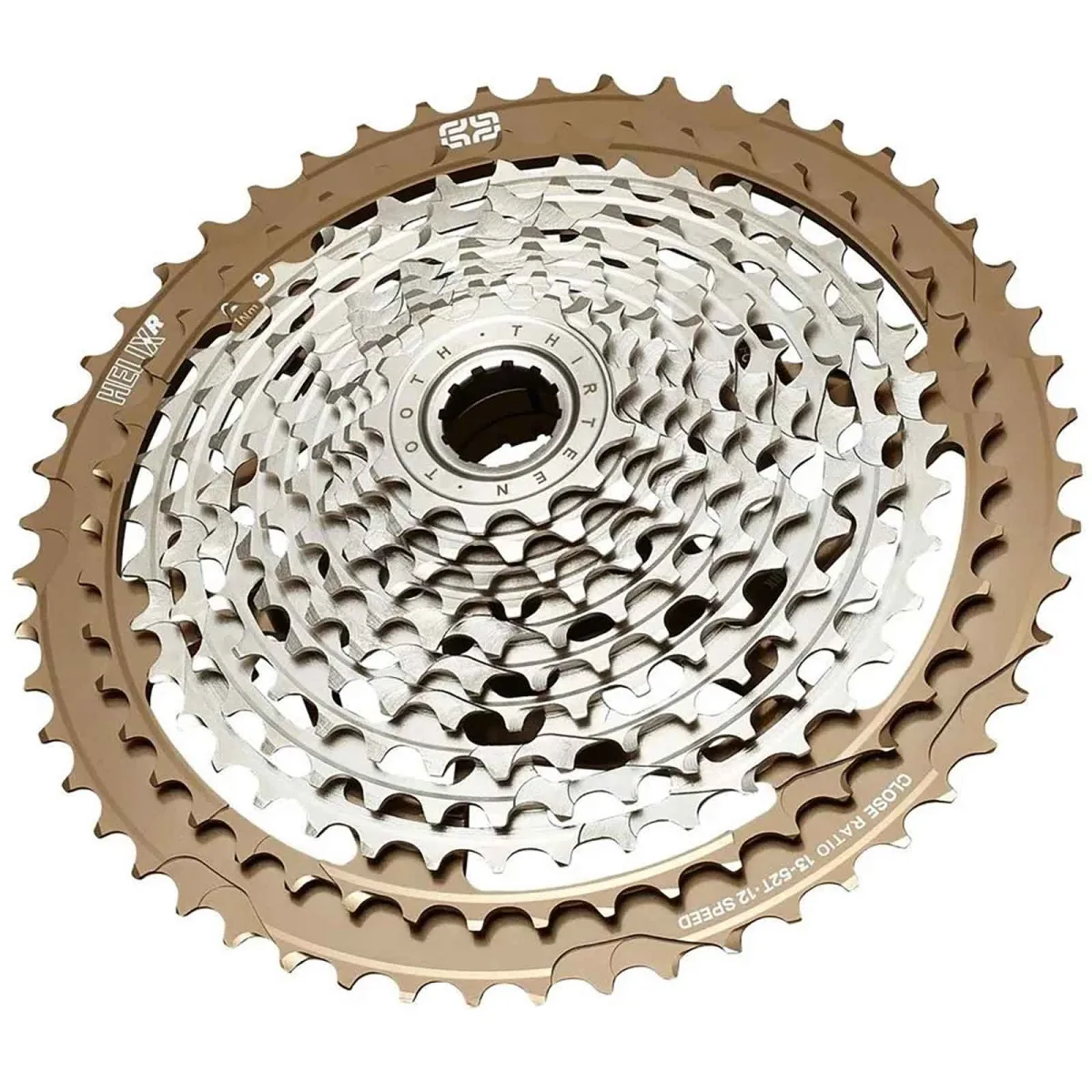 e*thirteen Helix Race E-Bike / Gravel XD Cassette 12-speed 13-52 teeth Bronze