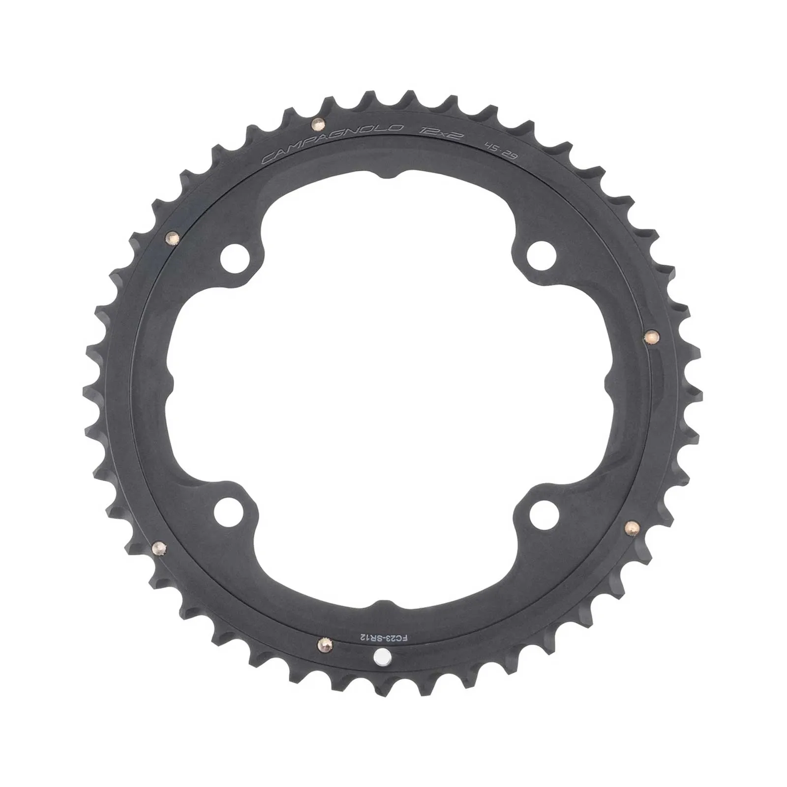 Campagnolo Super Record WRL chainring, 4-arm, 121mm bolt circle, 50 teeth