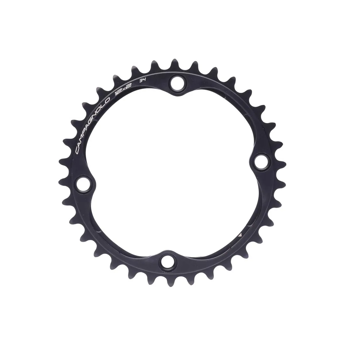 Campagnolo Super Record WRL chainring, 4-arm, 88mm bolt circle, 34 teeth
