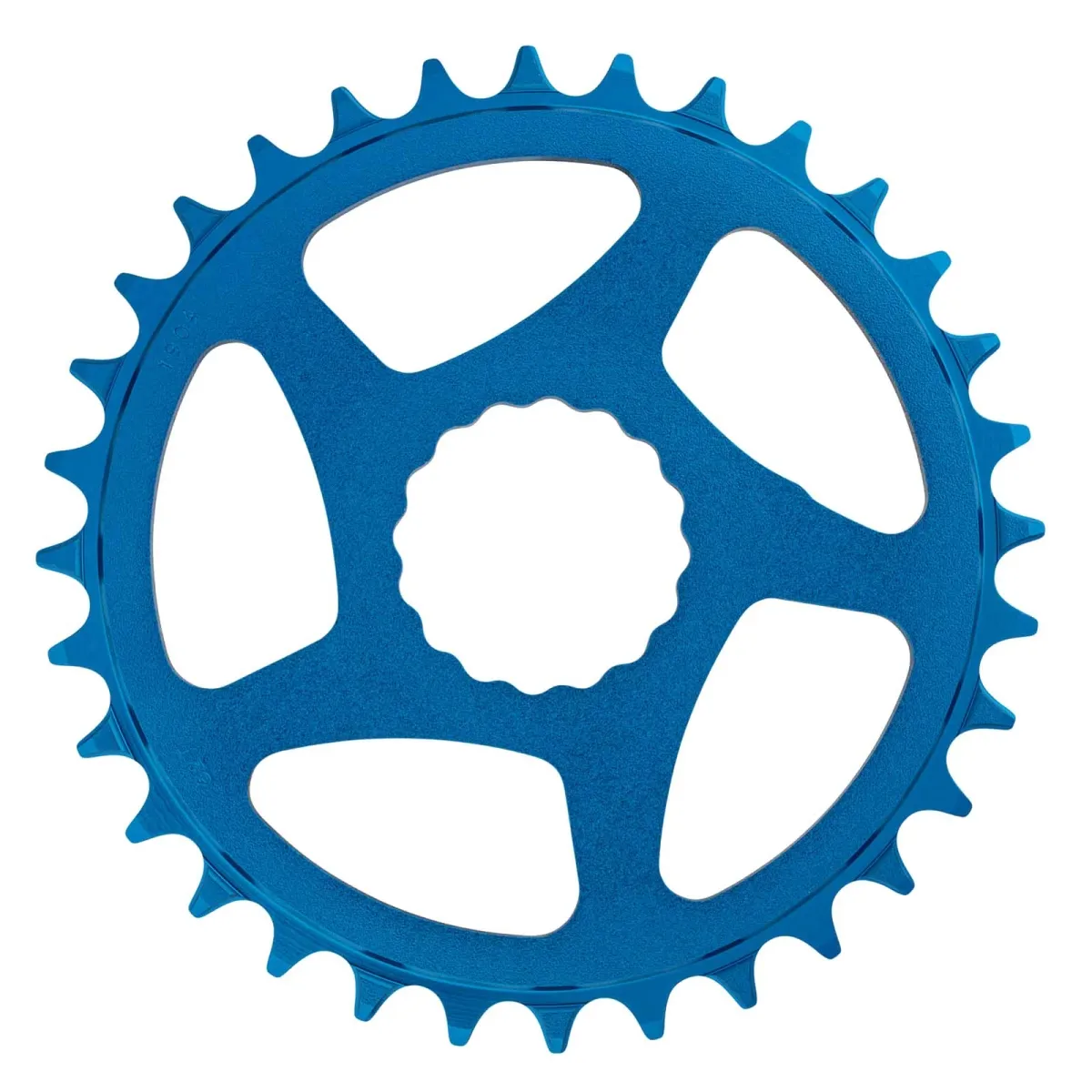 Race Face Chainring 1x Cinch Direct Mount 3mm Offset Narrow Wide blue 32 teeth