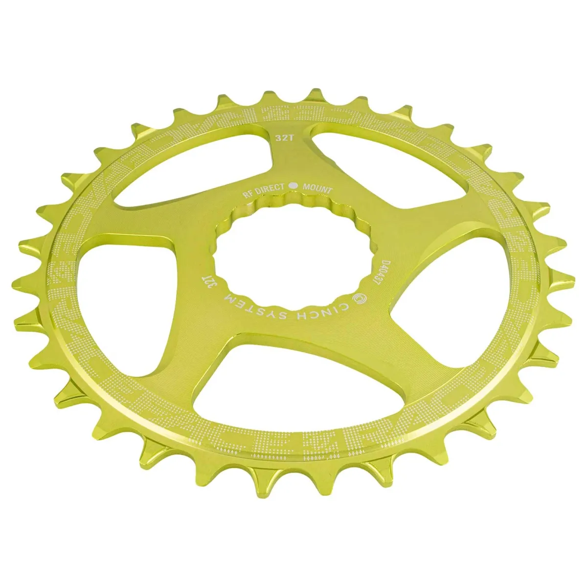 Race Face Chainring 1x Cinch Direct Mount 3mm Offset Narrow Wide green 34 teeth
