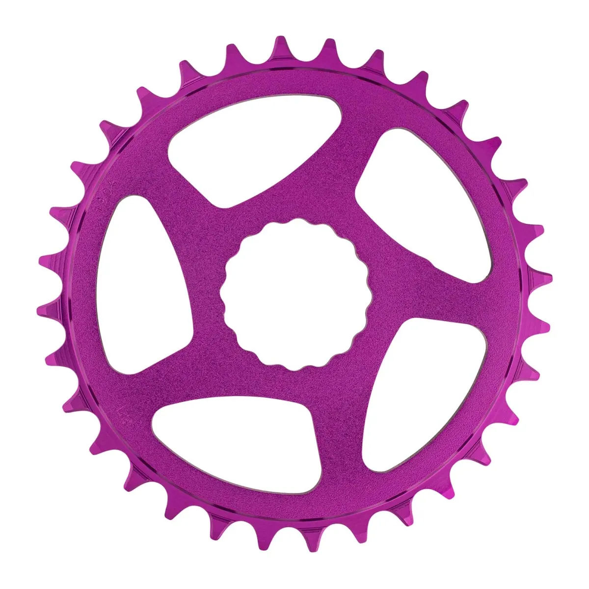 Race Face Chainring 1x Cinch Direct Mount 3mm Offset Narrow Wide purple 32 teeth
