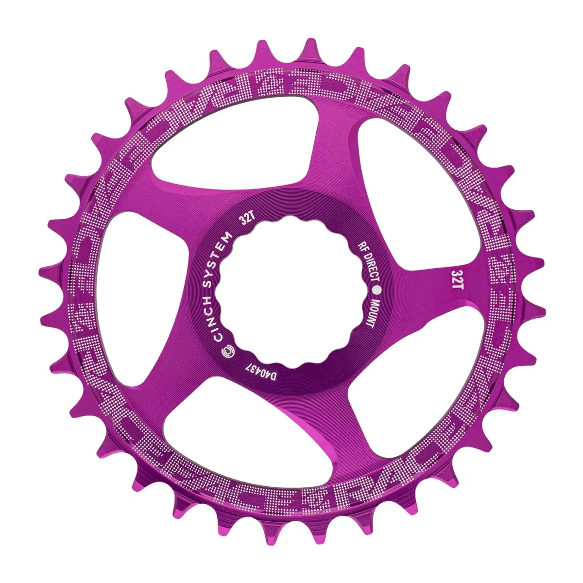 Race Face 1x Cinch Direct Mount 3mm Offset Narrow Wide purple 30-tooth chainring