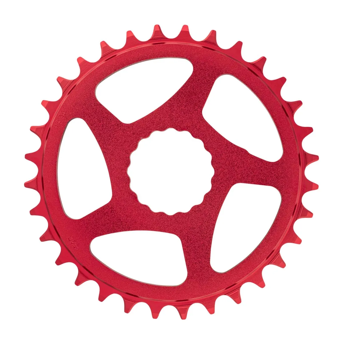 Race Face Chainring 1x Cinch Direct Mount 3mm Offset Narrow Wide red 28 teeth