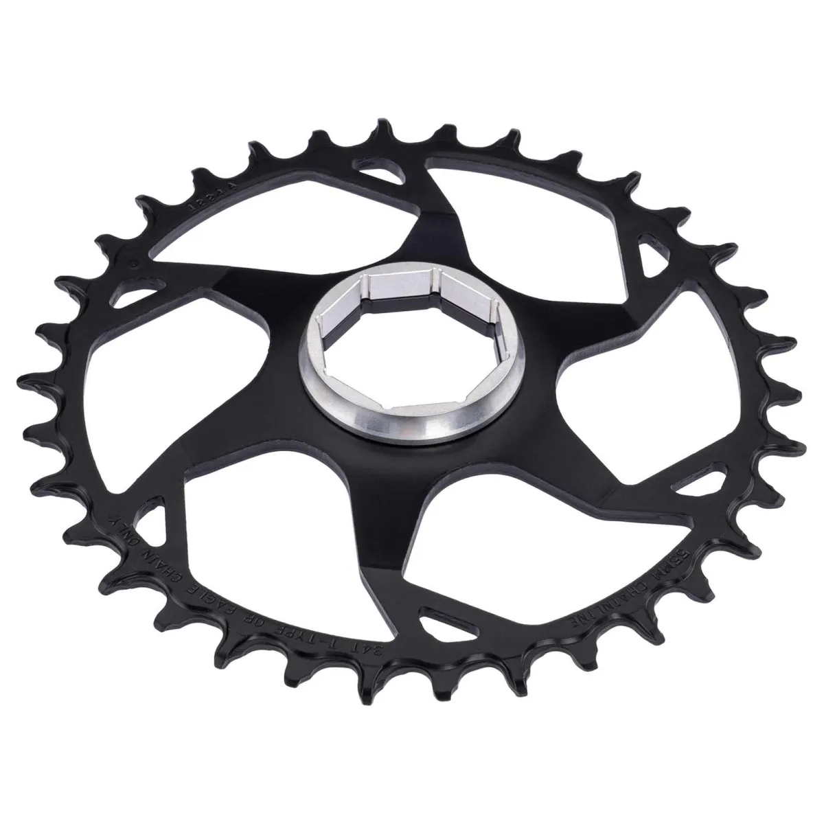 SRAM Eagle Transmission E-MTB Steel Chainring | Direct Mount Brose T-Type 34 Teeth