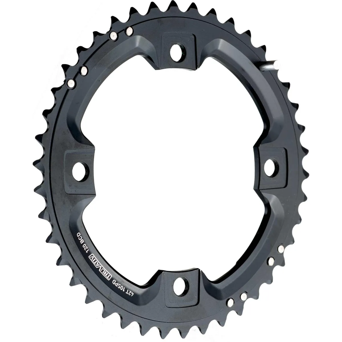 SRAM X0 chainring, 120 mm, 10x2-speed, GXP, black, 42 teeth