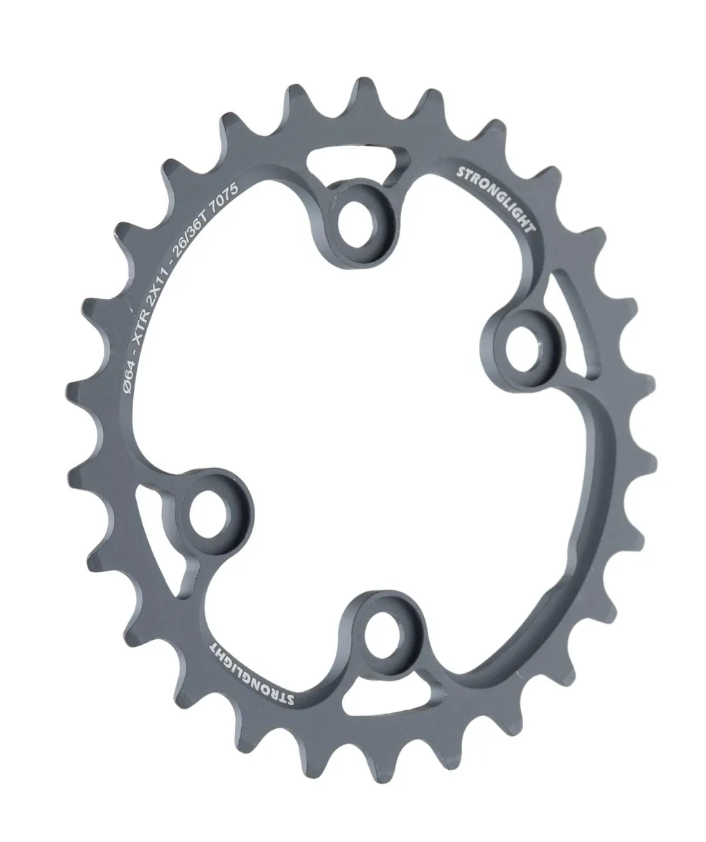 Stronglight XTR HT³ chainring | 11x2-speed FC-M9000 / FC-M9020, 26 teeth on the inside