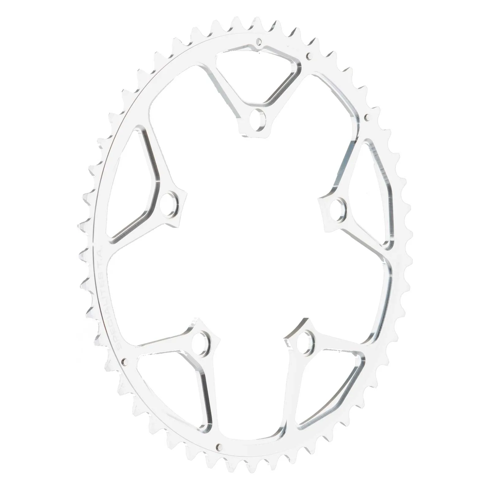 TA Specialite Nerius Campagnolo 10-speed Compact chainring, silver, 110 mm outer length, 50 teeth