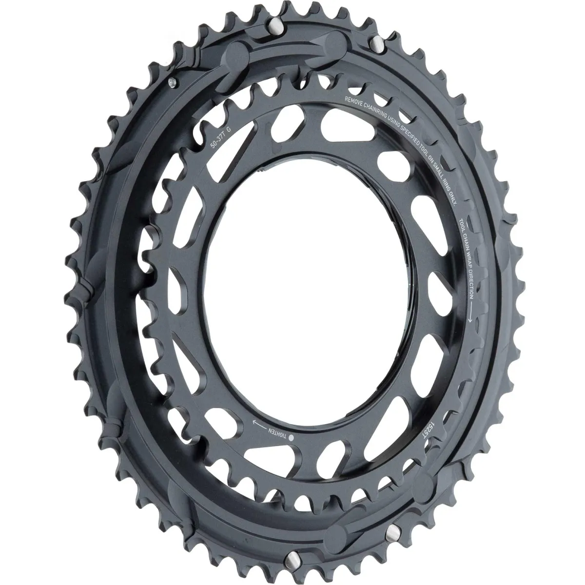 Sram Force AXS E1 Chainring Kit Thread Mount 12x2-speed 50-37 teeth
