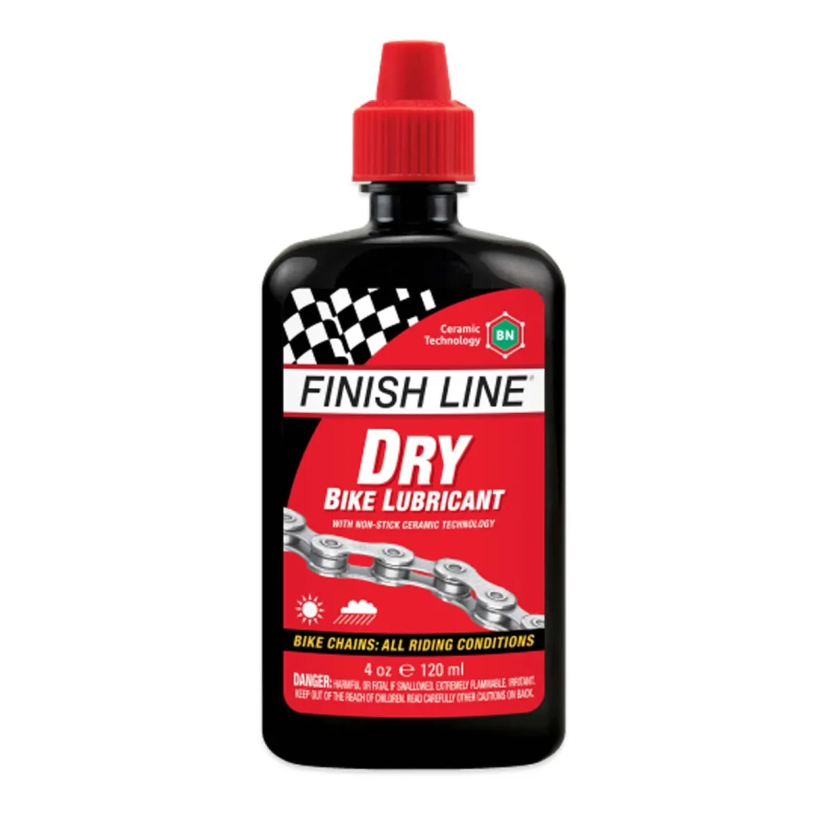 Finish Line Dry Bike Lubricant | Chain lubricant 60 ml