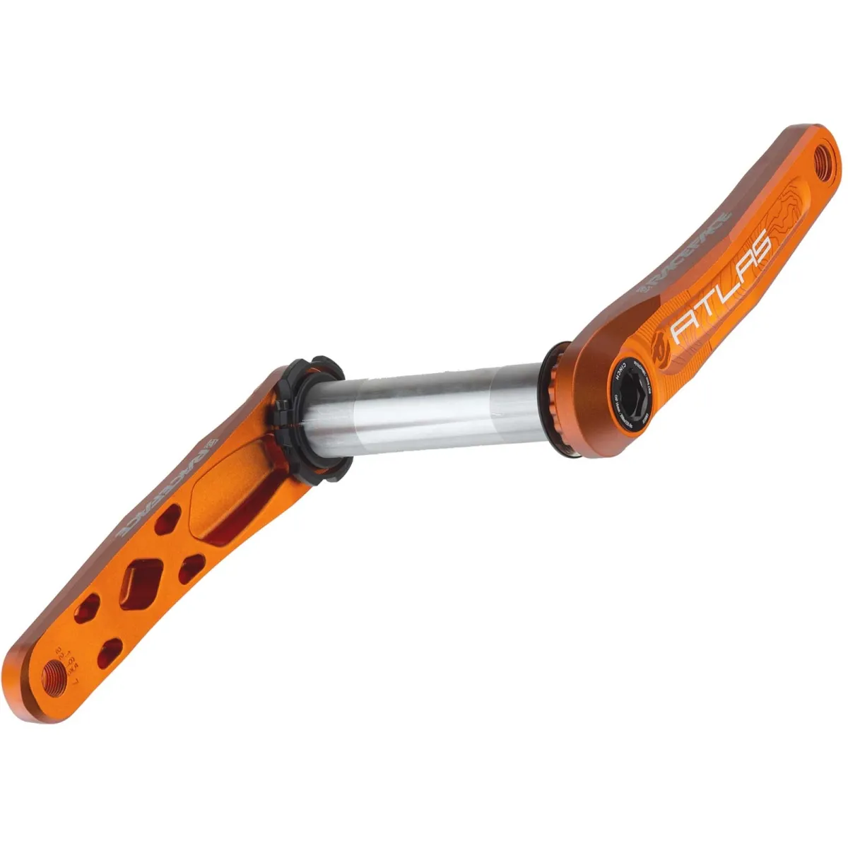 Race Face Atlas Cranksets Cinch 68–73 mm | 136 mm spindle orange 175 mm