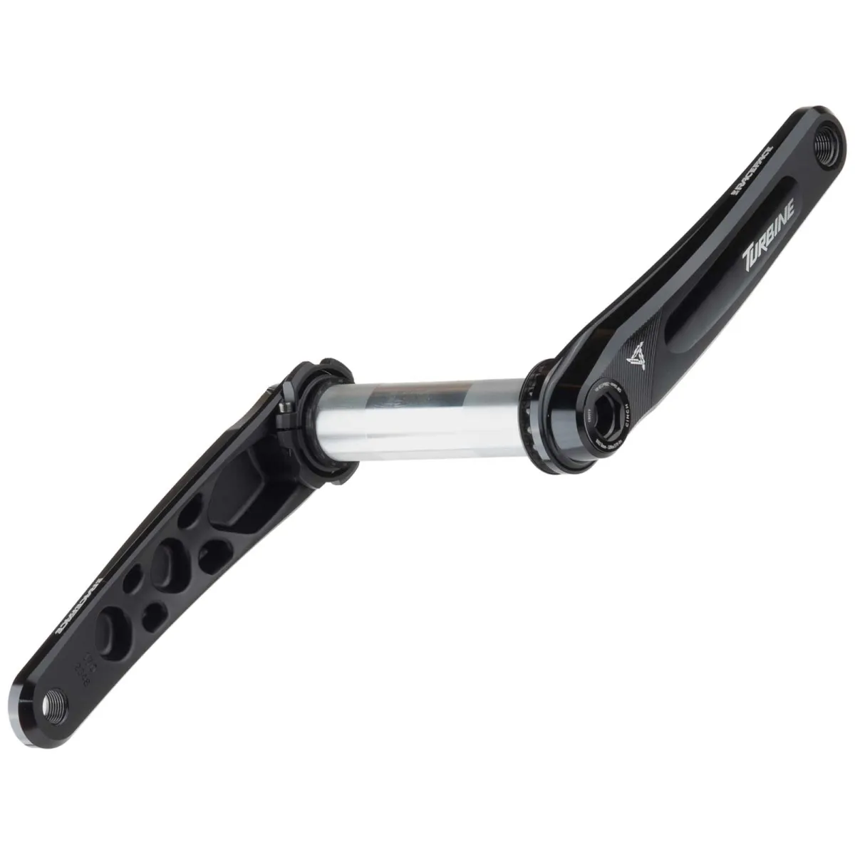 Race Face Turbine Crankset Cinch | 143mm spindle, black, 165mm