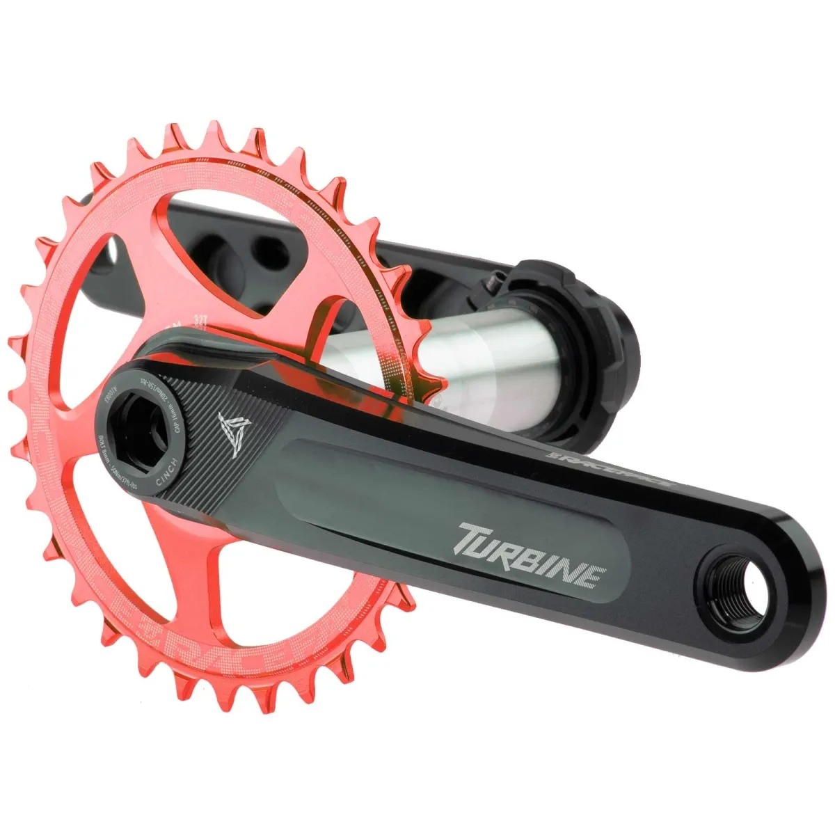 Race Face Turbine Crankset | 136mm axle, 170mm length | Narrow-wide chainring