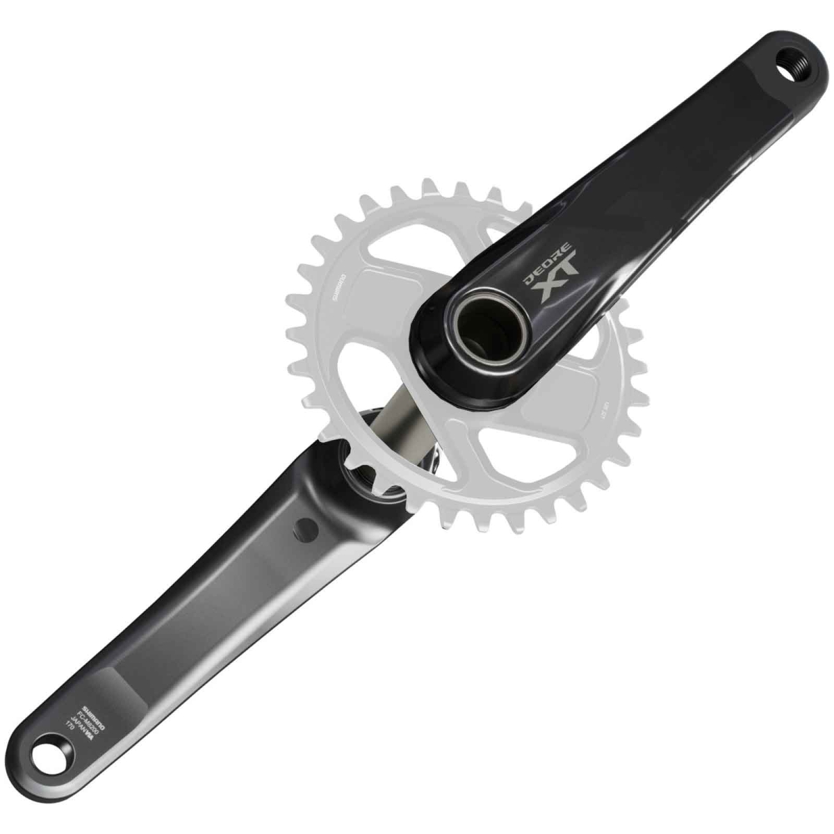 Shimano Deore XT FC-M8200 crank arms 12x1-speed without chainring 175 mm