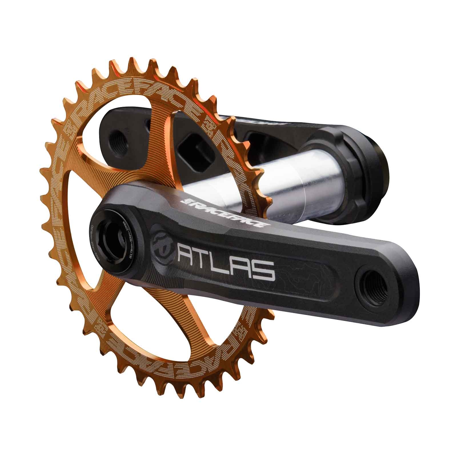 Race Face Atlas Crank Cinch 83mm | DH Spindle 151mm with Narrow Wide Chainring | Length 170 mm