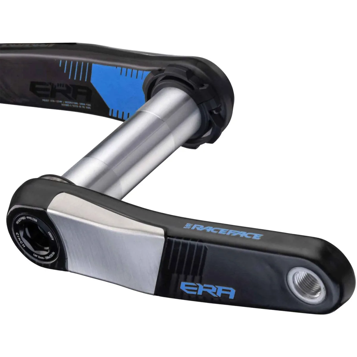 Race Face ERA Carbon Cinch Crankset | 136mm spindle, blue, 160mm