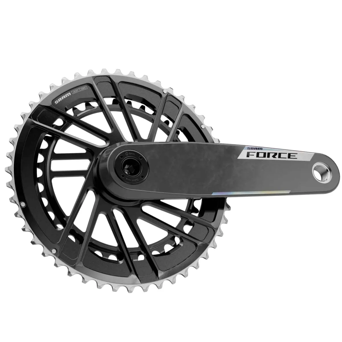Sram Force E1 DUB Road Carbon Crankset | 12x2-speed 48-35 teeth 165 mm