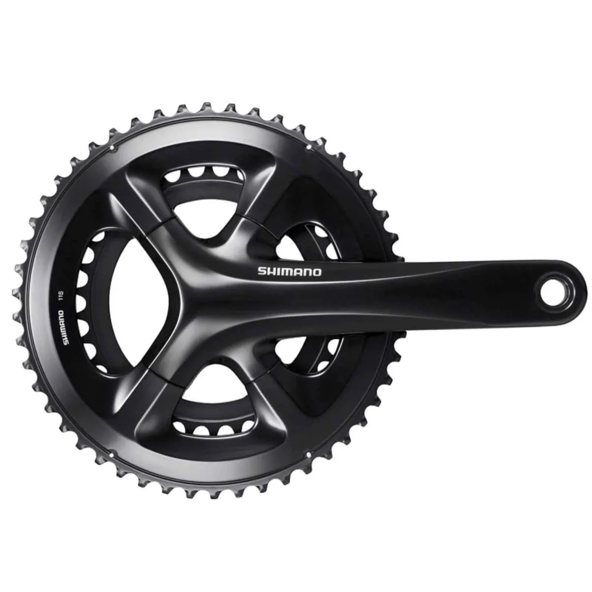Shimano FC-RS510 crankset, 11x2-speed, 52-36 teeth, 172.5 mm