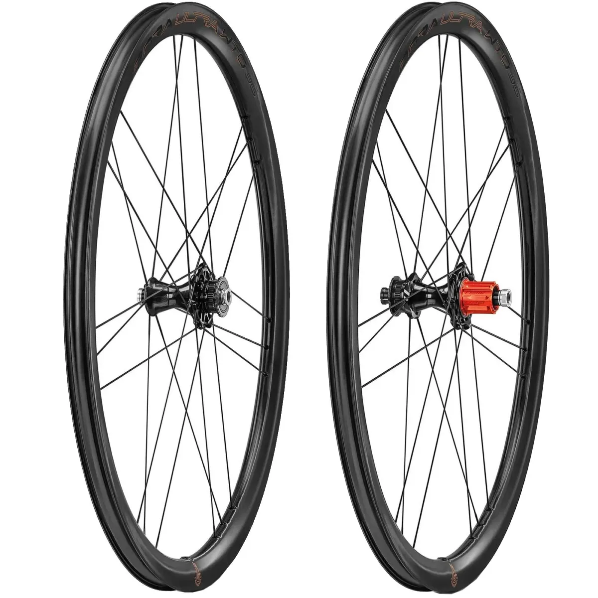 Campagnolo Bora Ultra WTO 45 DB C23 Disc CL wheelset | 28-inch Rotor Sram XDR
