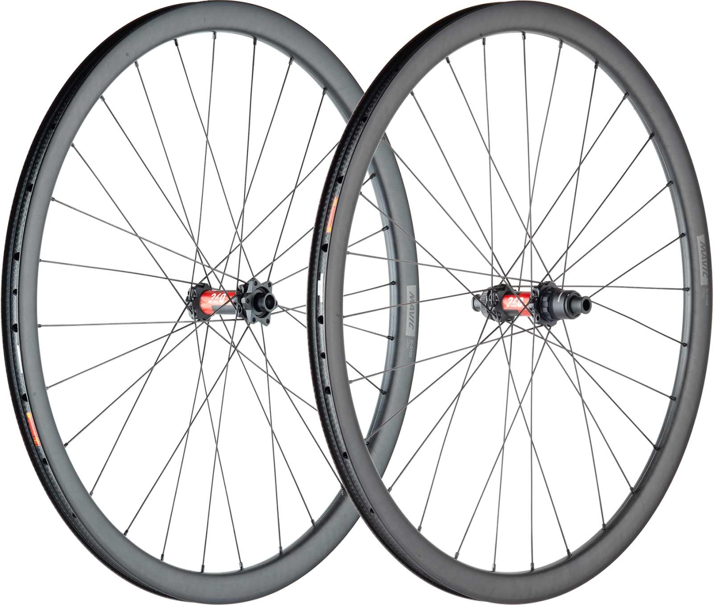 28-inch road/gravel wheelset: DT Swiss 240 EXP straight-pull hubs + Mavic C-2345 rims | built by TNC