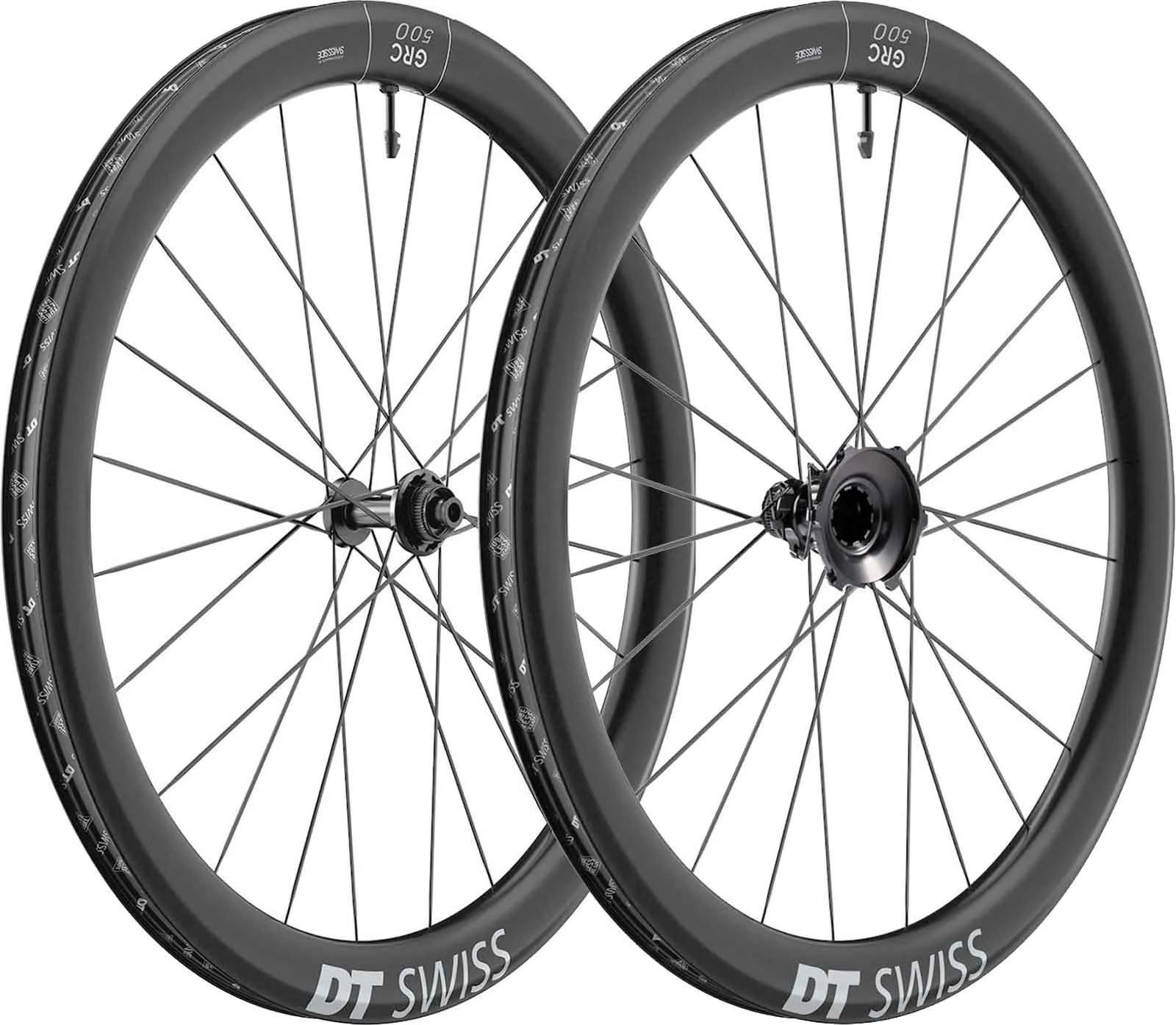DT Swiss GRC 500 Spline Disc 50 mm Classified Powershift Disc Wheel Set CL 28 inch / 700C