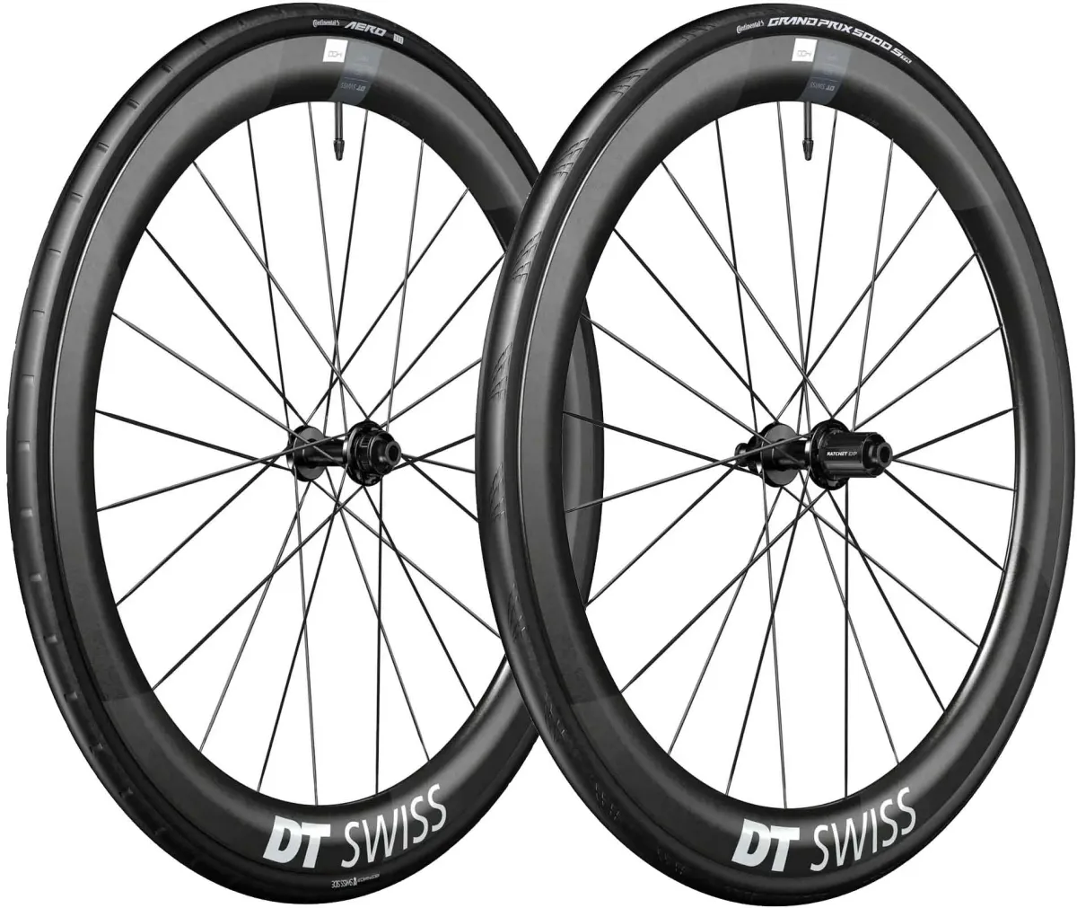 DT Swiss ARC 1400 Dicut DB 50 WTS Disc Wheel Set CL 28 inch / 700C