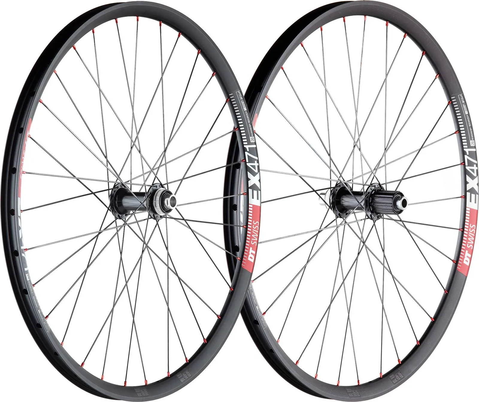 27.5-inch wheelset: Shimano XT M8000/8010 hubs + DT Swiss EX 471 Disc rims | built by TNC