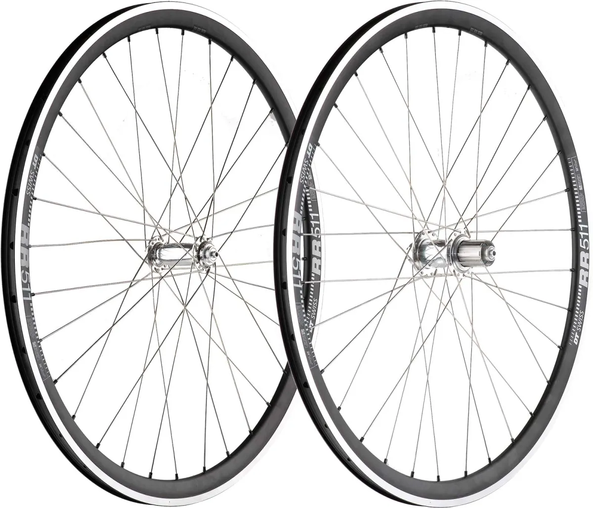 White Industries M15 Road wheel set, NoDisc hubs + DT Swiss RR 511 rims, rim brake | built by TNC