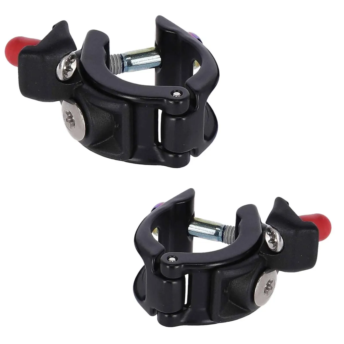 Sram MMX Clamp + MatchMaker X Adapter | Complete set, black steel bolts, rainbow