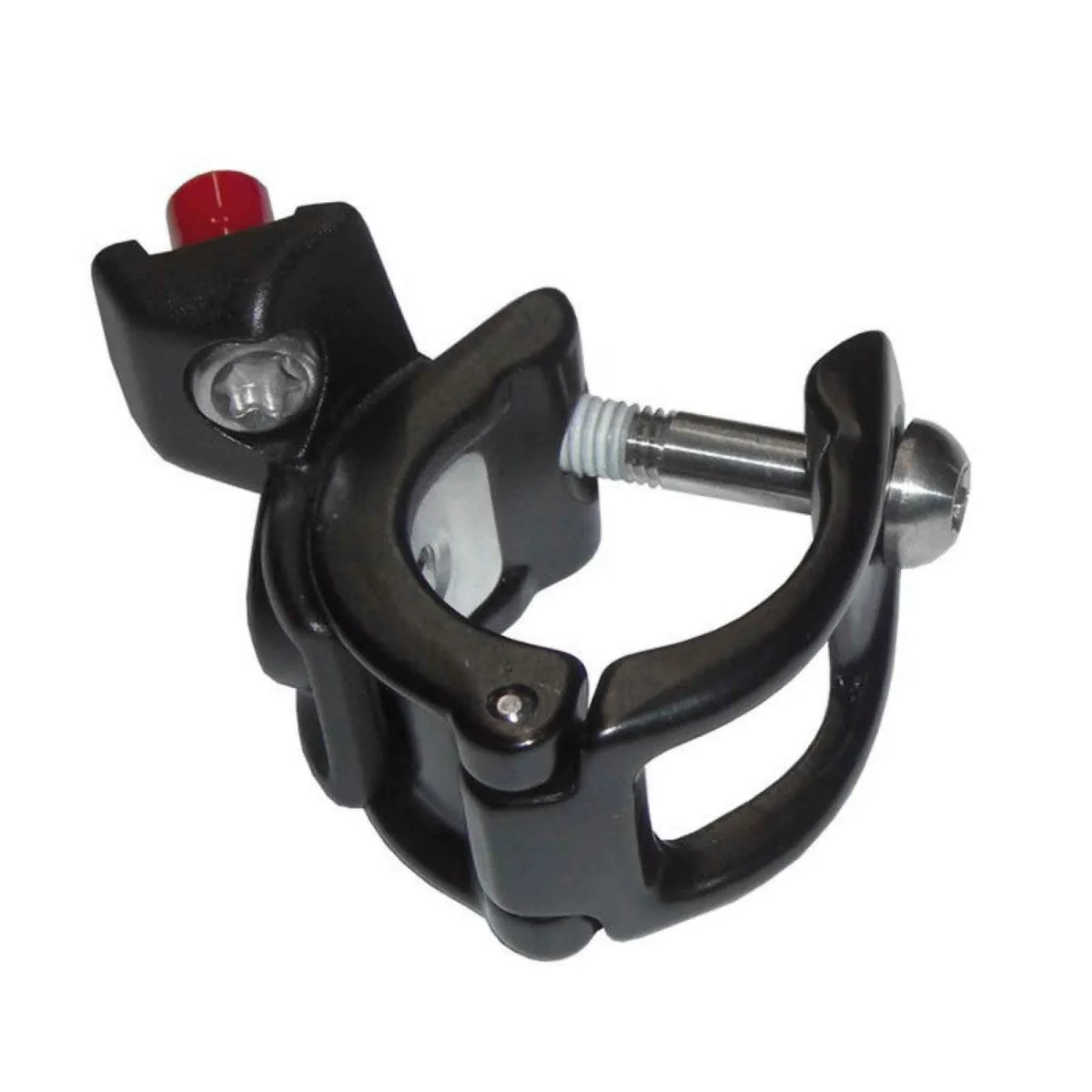 SRAM MMX clamp + MatchMaker X adapter | left, black, titanium bolt