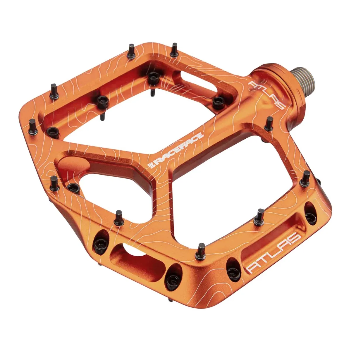 Race Face Atlas Platform Pedals, orange