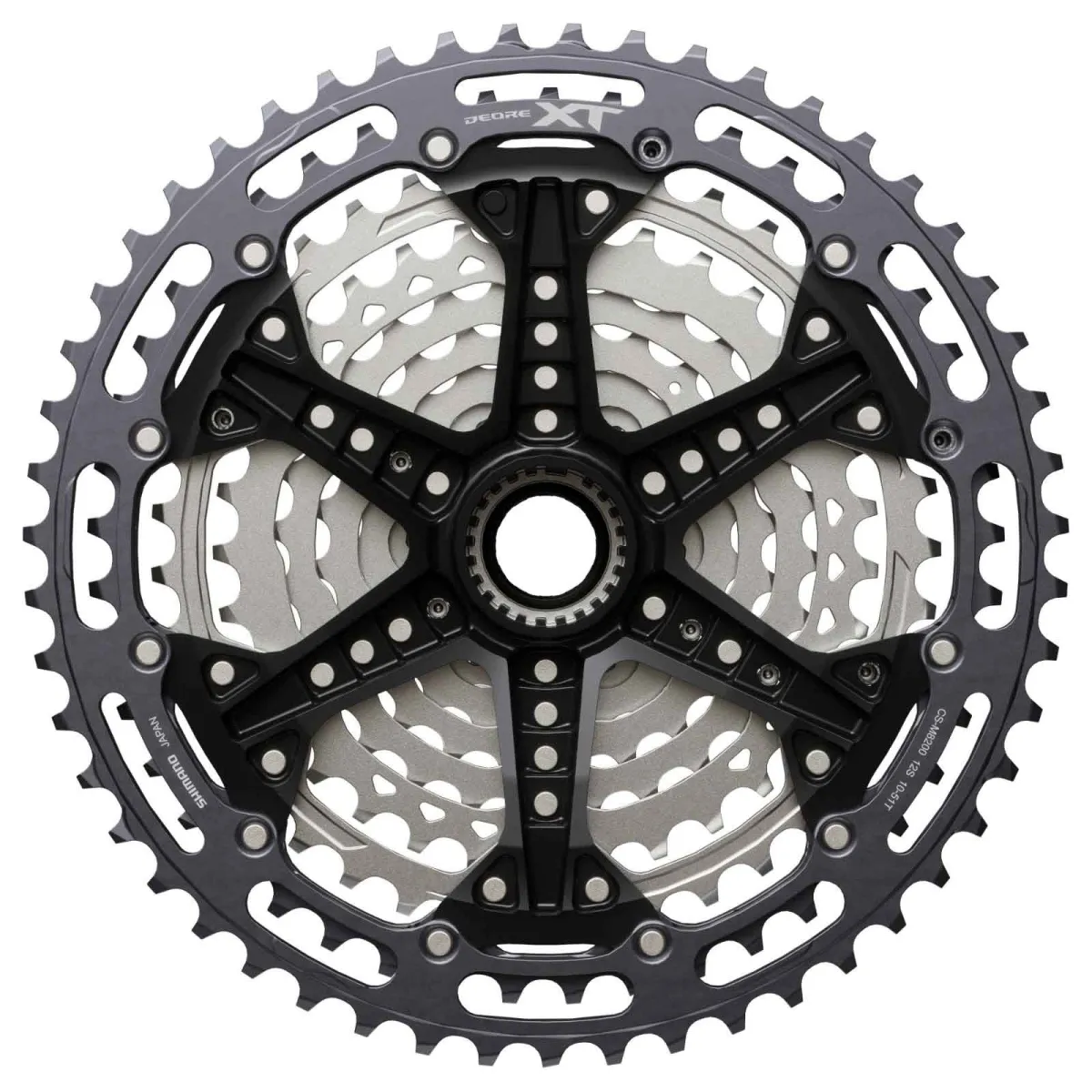 Shimano Deore XT Cassette CS-M8200 Micro Spline 12-speed 10-51 teeth