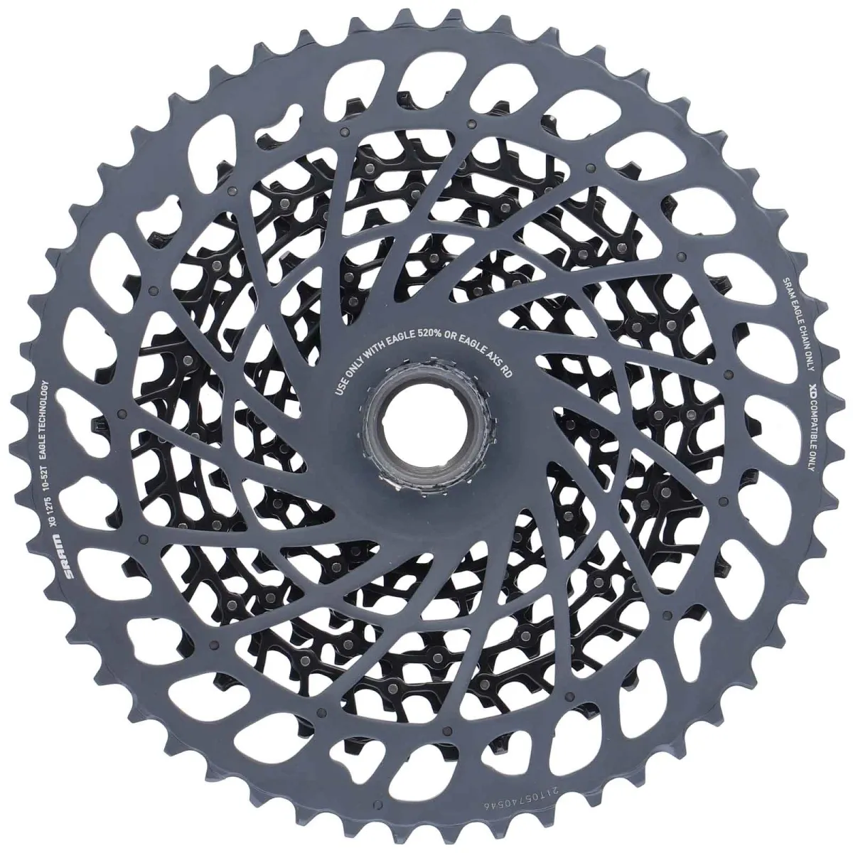 Sram GX Eagle cassette 10-52 teeth lunar 12-speed XG-1275