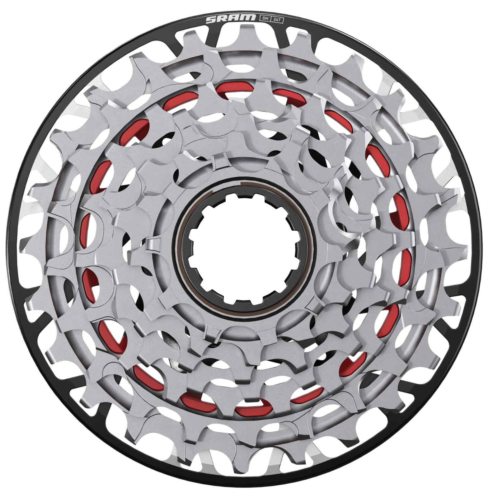 Sram XX DH XS-797 Cassette T-Type 10-24 teeth XD Slim Rotor 7-speed Downhill