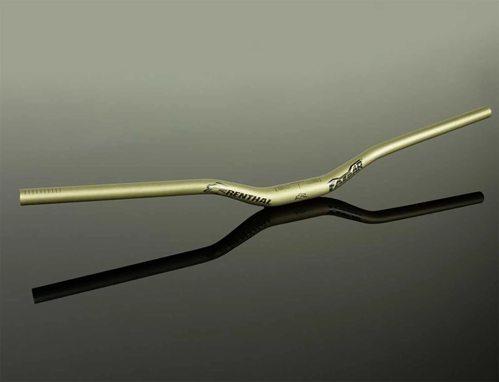 Renthal V3 Fatbar MTB Riser Aluminium 31.8 mm Ø | Rise 40 mm, width 800 mm, gold