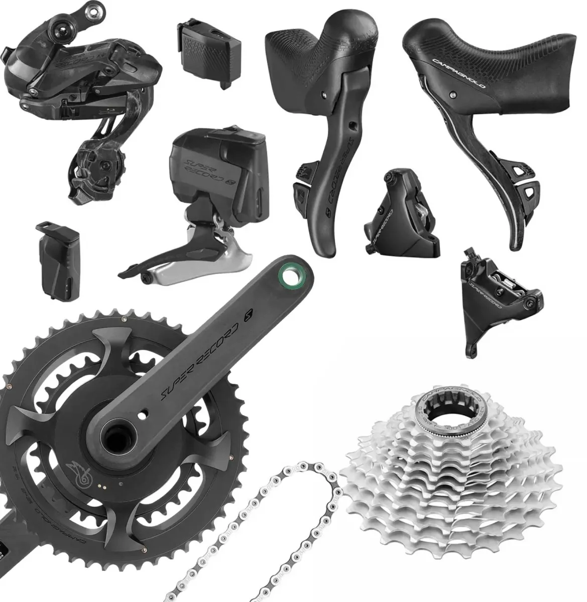 Campagnolo Super Record S WRL Powermeter Groupset 12x2-speed Disc complete