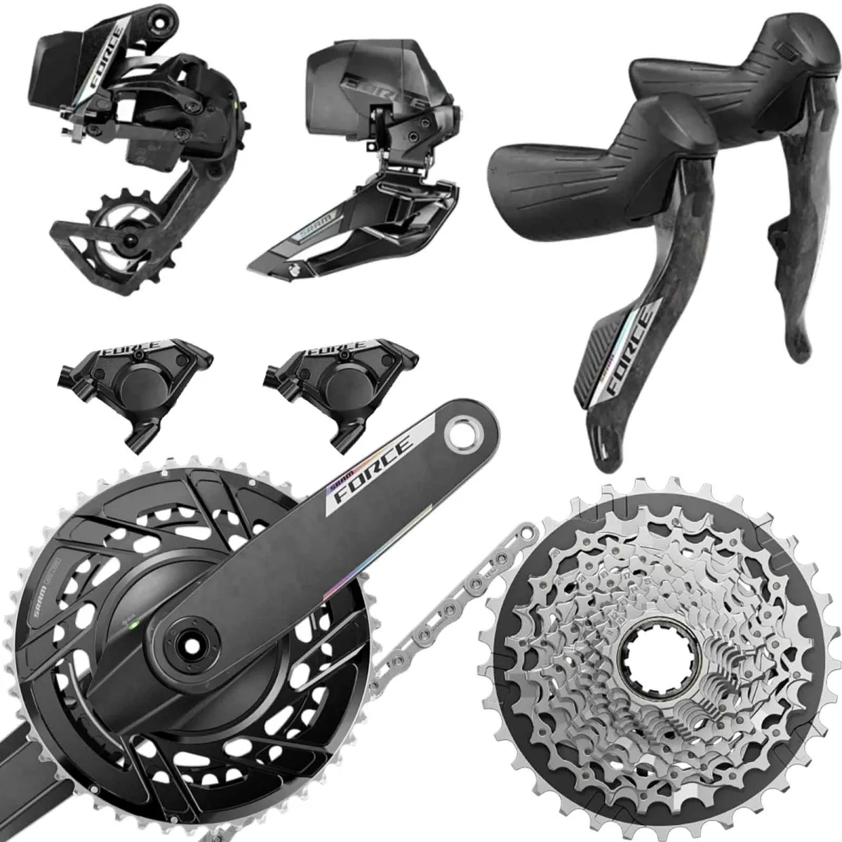 SRAM Force AXS E1 Groupset Power Meter Disc 12x2-speed