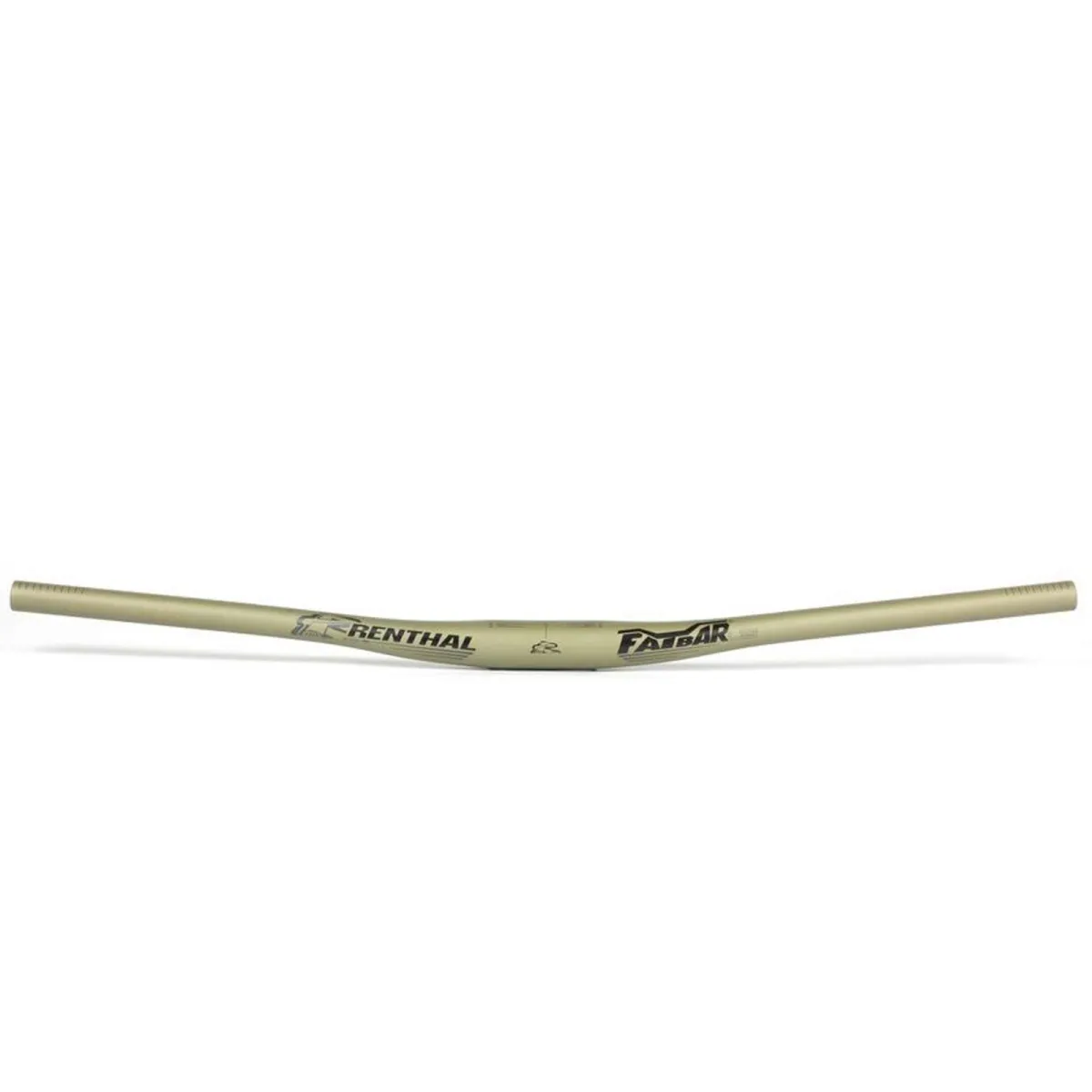Renthal V3 Fatbar Lite35 Riser Alu35 Ø | Rise 10mm Width 760mm gold